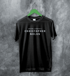 Christopher Nolan Credit T-Shirt Directed By Christopher Nolan Shirt The Odyssey Tee - Black - WorldWideShirt