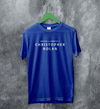 Christopher Nolan Credit T-Shirt Directed By Christopher Nolan Shirt The Odyssey Tee - Royal Blue - WorldWideShirt