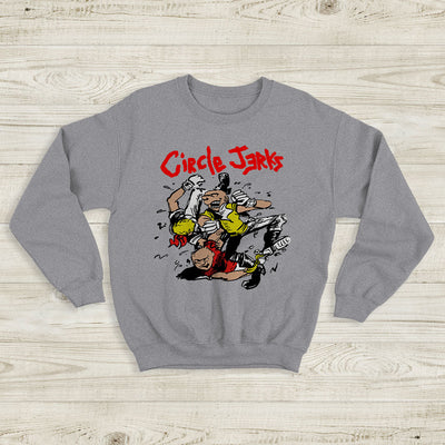 Circle Jerks Thrashers Punk Sweatshirt Circle Jerks Shirt Music Shirt - WorldWideShirt