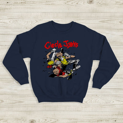 Circle Jerks Thrashers Punk Sweatshirt Circle Jerks Shirt Music Shirt - WorldWideShirt