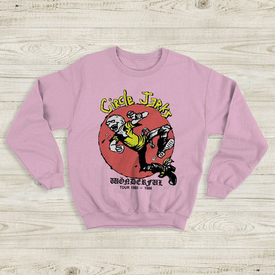 Circle Jerks Wonderful Tour Sweatshirt Circle Jerks Shirt Music Shirt - WorldWideShirt