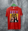 City Girls Bootleg T-Shirt Hip Hop City Girls Shirt Female Rap Music Tee - Red - WorldWideShirt