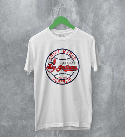 Cleveland Guardians Baseball Team T-Shirt Old School Graphic Design - WorldWideShirt