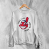 Cleveland Guardians Sweatshirt Long Live Chief Sweater Baseball Team Shirt - WorldWideShirt