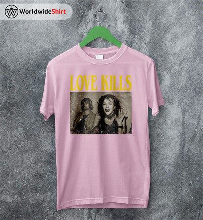 Courtney Love Love Kills Hole T shirt Hole Band Shirt Music Shirt - WorldWideShirt