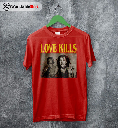 Courtney Love Love Kills Hole T shirt Hole Band Shirt Music Shirt - WorldWideShirt