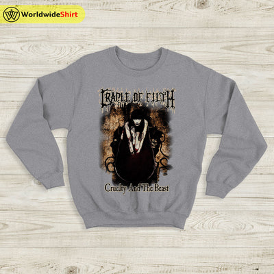 Cradle Of Filth Cruelty and the Beast Sweatshirt Cradle Of Filth Shirt - WorldWideShirt