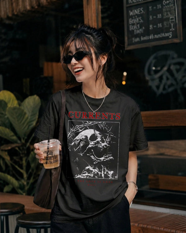 Currents Love Is Gone T-Shirt Currents Shirt Metalcore Band Concert Tee - Black - WorldWideShirt