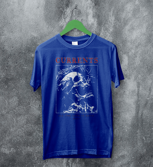Currents Love Is Gone T-Shirt Currents Shirt Metalcore Band Concert Tee - Royal Blue - WorldWideShirt