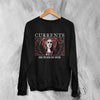 Currents Sweatshirt Currents The Death We Seek Shirt Metalcore Band Crewneck - Black - WorldWideShirt