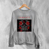 Currents Sweatshirt Metalcore Currents Band Shirt Punk Skull Rose Crewneck - Sport Grey - WorldWideShirt