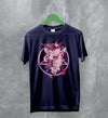 Cute Baphomet T-Shirt Kawaii Pink Baphomet Shirt Y2K Merch - WorldWideShirt