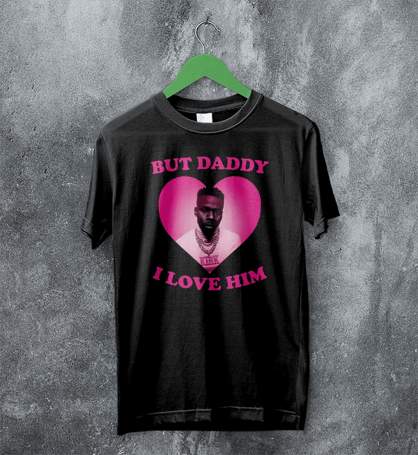 DaBaby Lover T-Shirt HipHop Love DaBaby Shirt Baby Rapper Music Tee - Black - WorldWideShirt