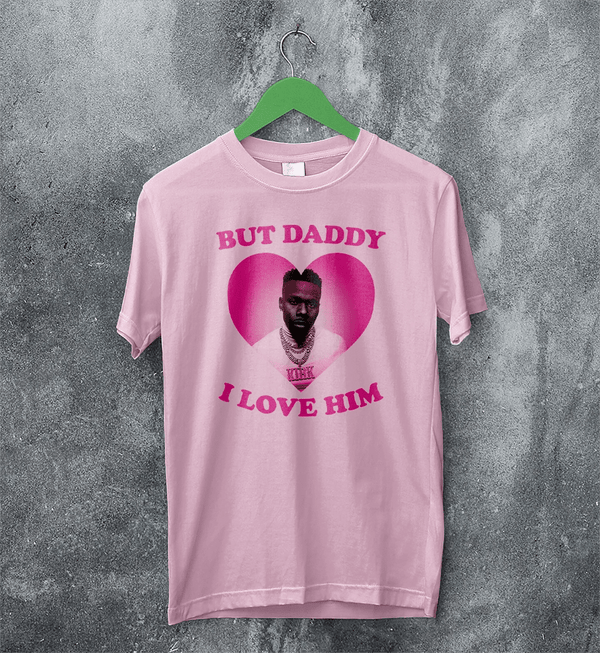 DaBaby Lover T-Shirt HipHop Love DaBaby Shirt Baby Rapper Music Tee - Light Pink - WorldWideShirt