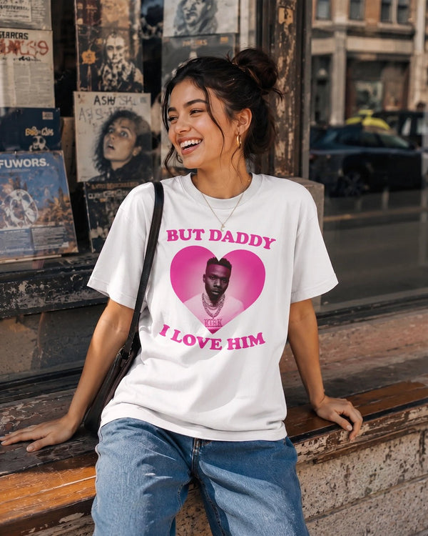 DaBaby Lover T-Shirt HipHop Love DaBaby Shirt Baby Rapper Music Tee - White - WorldWideShirt