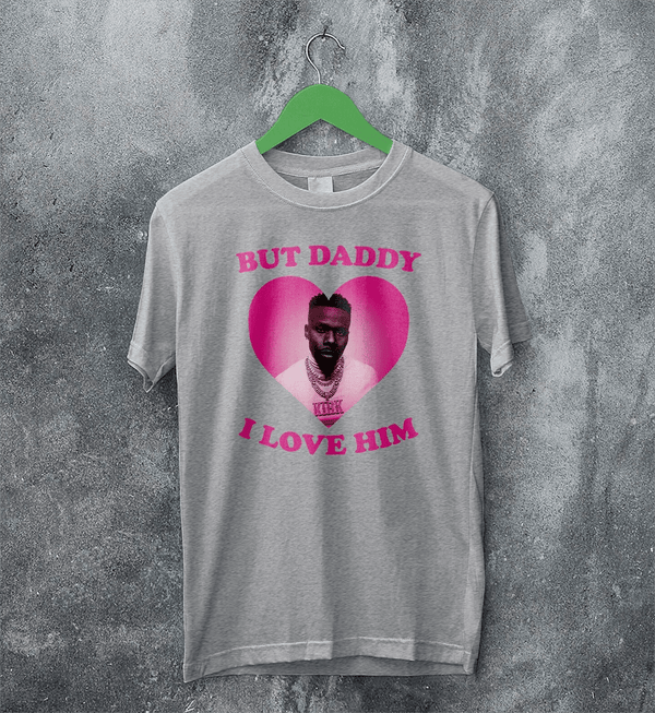 DaBaby Lover T-Shirt HipHop Love DaBaby Shirt Baby Rapper Music Tee - Sport Grey - WorldWideShirt