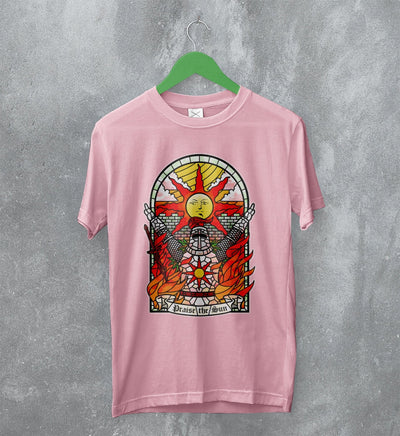 Dark Souls T-Shirt Praise The Sun Shirt Iconic Game Merchandise - WorldWideShirt