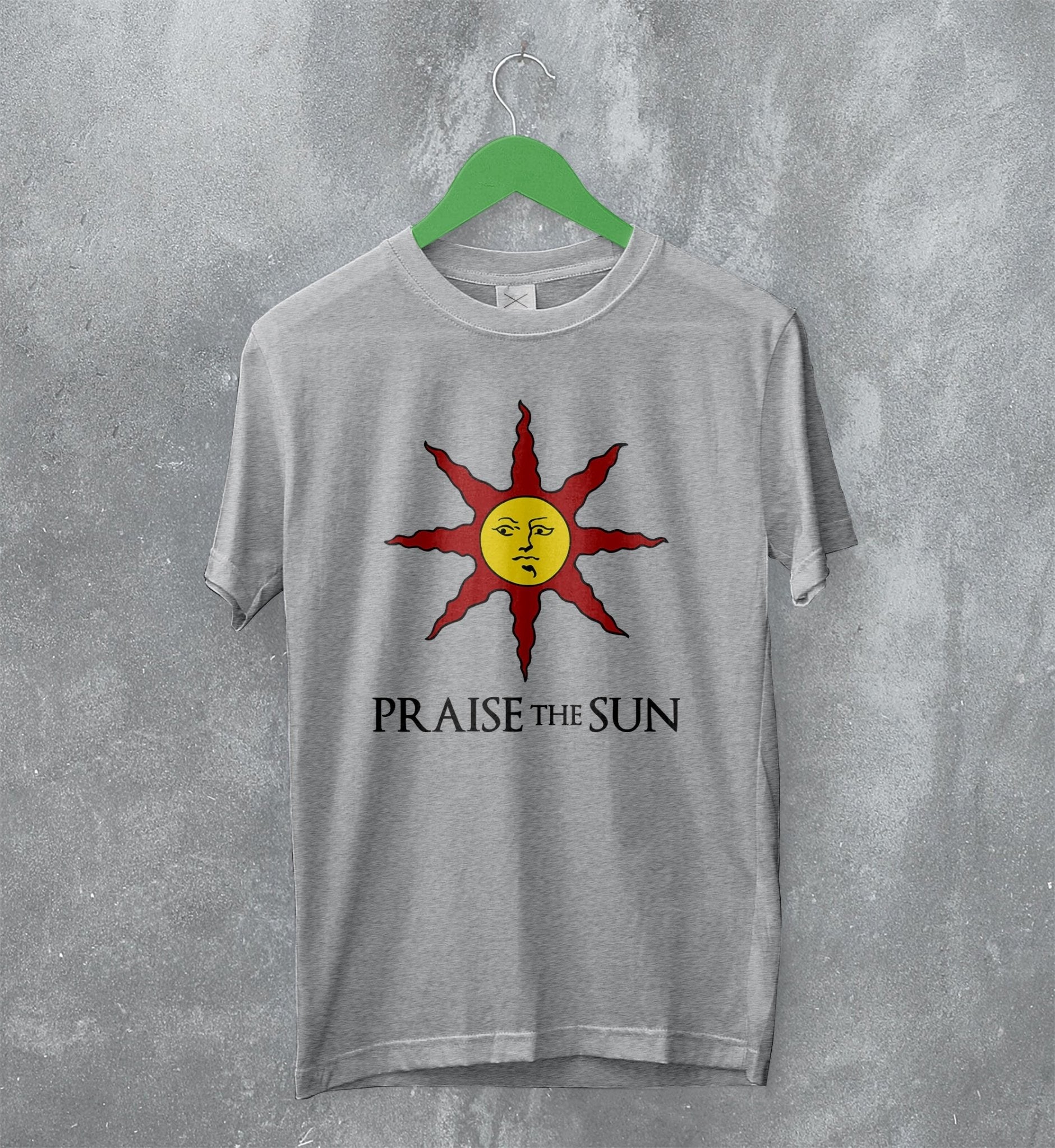 Solaire Of Astora Minimalist T-shirt - Praise The Sun - Dark Souls - Holden Print House