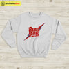 David Bowie REBEL Sweatshirt David Bowie Shirt Music Shirt - WorldWideShirt