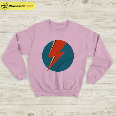 David Bowie Ziggy Stardust Sweatshirt David Bowie Shirt Music Shirt - WorldWideShirt