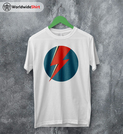 David Bowie Ziggy Stardust T Shirt David Bowie Shirt Music Shirt - WorldWideShirt