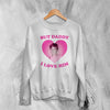 Declan McKenna Lover Sweatshirt Rock Love Declan McKenna Shirt Rock Music Fans Crewneck - White - WorldWideShirt