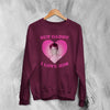 Declan McKenna Lover Sweatshirt Rock Love Declan McKenna Shirt Rock Music Fans Crewneck - Red Maroon - WorldWideShirt