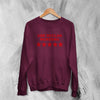 Declan McKenna Sweatshirt Rock Ask Declan McKenna Shirt Pop Rock Music Crewneck - Red Maroon - WorldWideShirt