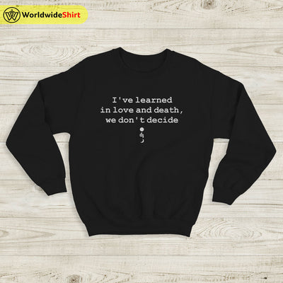 Dermot Kennedy Lost Lyrics Sweatshirt Dermot Kennedy Shirt - WorldWideShirt