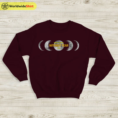 Dermot Kennedy Without Fear Moon Sweatshirt Dermot Kennedy Shirt - WorldWideShirt