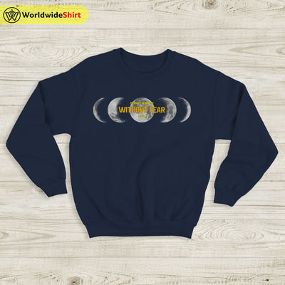 Dermot Kennedy Without Fear Moon Sweatshirt Dermot Kennedy Shirt - WorldWideShirt