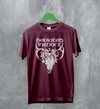 Deviated Instinct Sanctuary of Slaves T-Shirt Metal Music Deviated Instinct Shirt - Red Maroon - WorldWideShirt