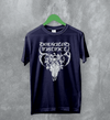 Deviated Instinct Sanctuary of Slaves T-Shirt Metal Music Deviated Instinct Shirt - Navy Blue - WorldWideShirt