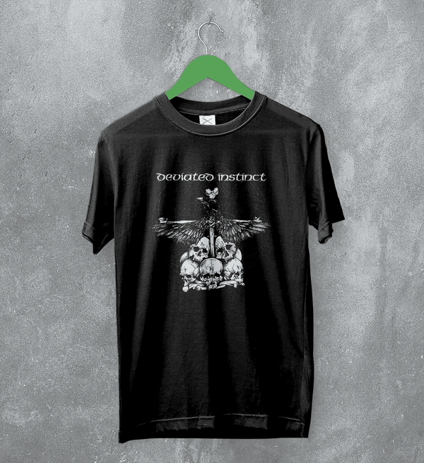 Deviated Instinct Scarecrow T-Shirt Extreme Metal Music Deviated Instinct Shirt - Black - WorldWideShirt