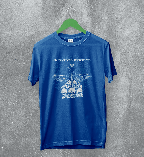 Deviated Instinct Scarecrow T-Shirt Extreme Metal Music Deviated Instinct Shirt - Royal Blue - WorldWideShirt