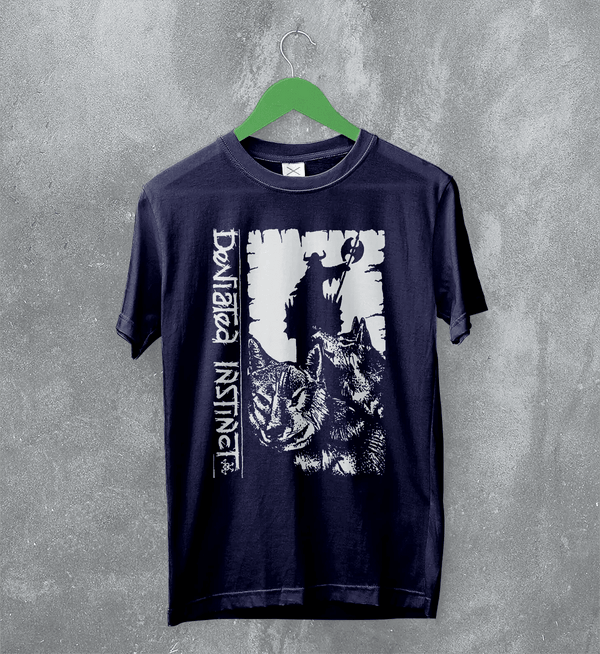 Deviated Instinct Tip of the Iceberg T-Shirt Metal Music Deviated Instinct Shirt - Navy Blue - WorldWideShirt