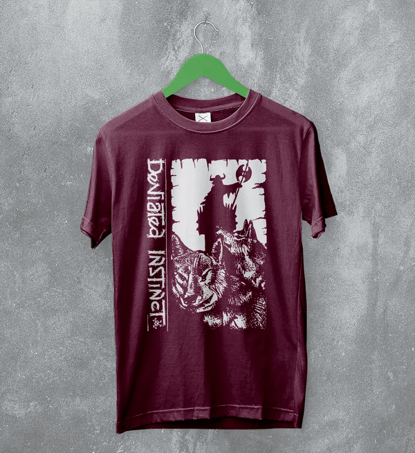 Deviated Instinct Tip of the Iceberg T-Shirt Metal Music Deviated Instinct Shirt - Red Maroon - WorldWideShirt
