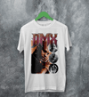 DMX Bootleg T-Shirt Rap Legend DMX Shirt New York Rapper Music Tee - White - WorldWideShirt