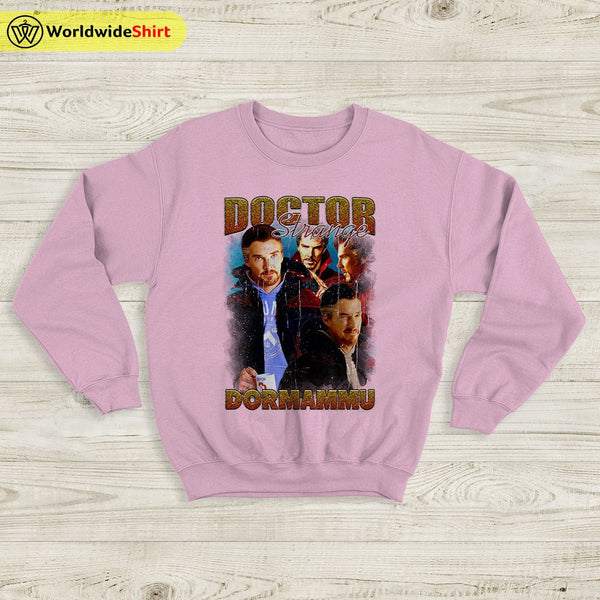 Doctor Strange Vintage 90's Sweatshirt Doctor Strange Shirt The Avengers Shirt - WorldWideShirt