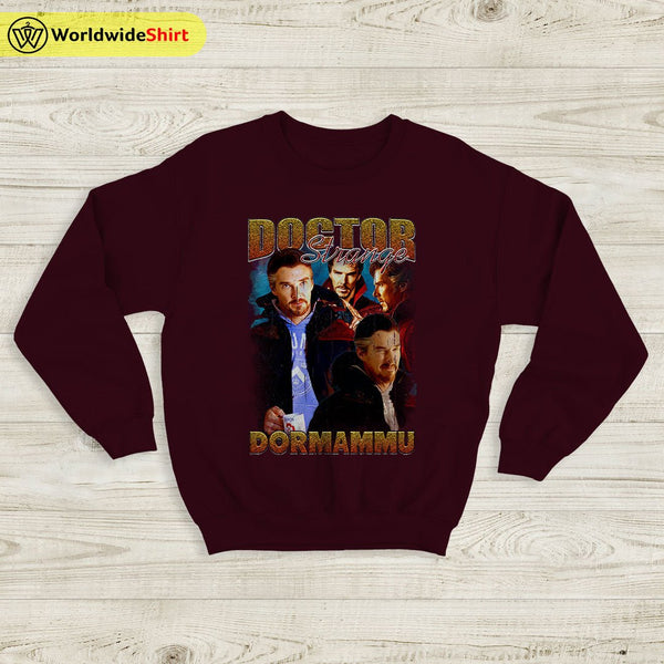 Doctor Strange Vintage 90's Sweatshirt Doctor Strange Shirt The Avengers Shirt - WorldWideShirt