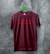 Doja Cat Fans T-Shirt 5 Star Doja Cat Shirt Pop Music Rapper Tee - Red Maroon - WorldWideShirt