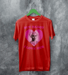 Doja Cat T-Shirt Rap Doja Cat Lover Shirt Doja Daddy I Love Her Rapper Tee - Red - WorldWideShirt