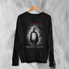 Donnie Darko Frank Rabbit Sweatshirt Film Donnie Darko Shirt Thriller Bunny Costume Crewneck - Black - WorldWideShirt