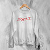 Donnie Darko Sweatshirt Countdown Time Shirt 28:06:42:12 Donnie Movie Tee - White - WorldWideShirt