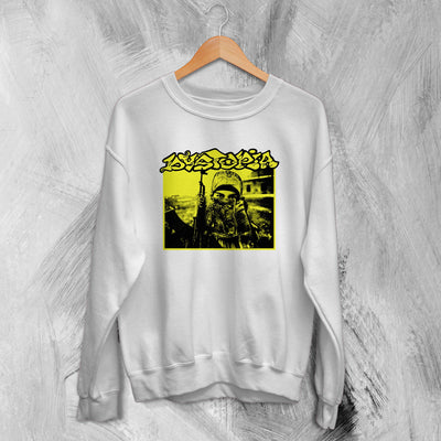 Dystopia Sweatshirt Self Titled Sweater Crust Punk Metal Graphic Shirt - WorldWideShirt