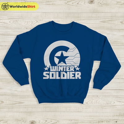 Falcon and the Winter Soldier Icon Sweatshirt The Avengers Shirt Movie Shirt - WorldWideShirt