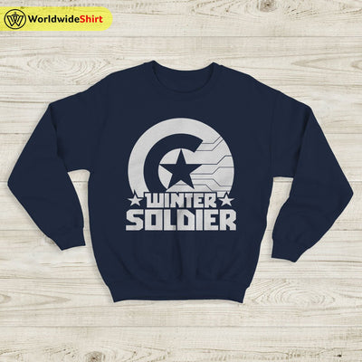 Falcon and the Winter Soldier Icon Sweatshirt The Avengers Shirt Movie Shirt - WorldWideShirt