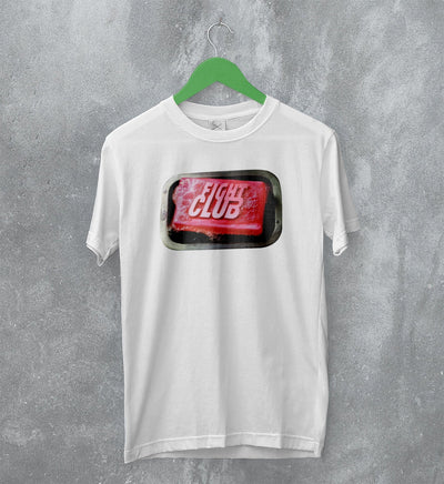 Fight Club Shirt Tyler Durden Soap T-Shirt Unique 90s Movie Merch for Fans - WorldWideShirt