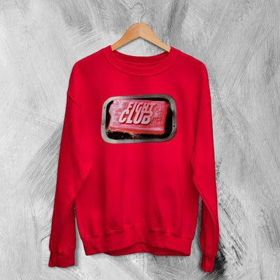 Fight Club Sweatshirt Tyler Durden Soap Shirt Unique 90s Movie Merch for Fans - WorldWideShirt