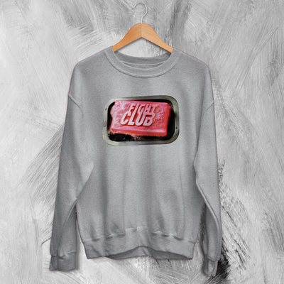 Fight Club Sweatshirt Tyler Durden Soap Shirt Unique 90s Movie Merch for Fans - WorldWideShirt